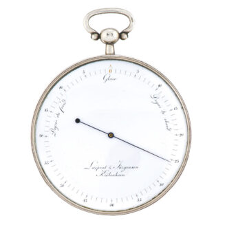Danish silver pocket thermometer with Réaumur scale Circa 1815