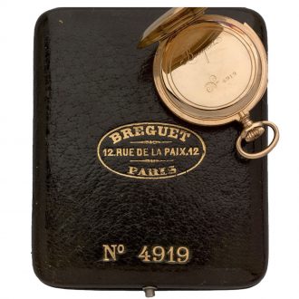 Swiss 18K gold open faced repeating lever watch Circa 1900