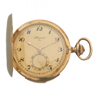 Swiss 18K gold minute repeating keyless dress watch Circa 1910