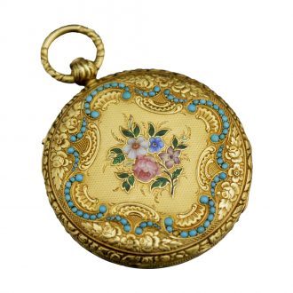 French verge watch made for the Turkish market Circa 1840