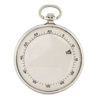 Swiss dress watch with wandering digital jumping hours Circa 1925