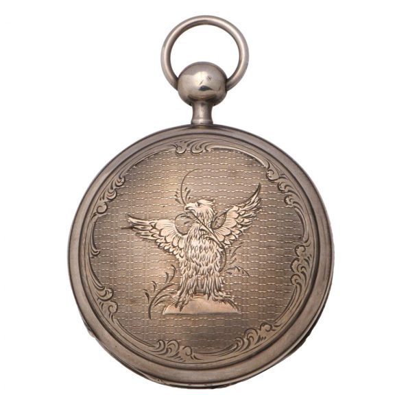 French verge watch with Jacquemart figure automaton Circa 1810 French verge watch with Jacquemart figure automaton Circa 1810
