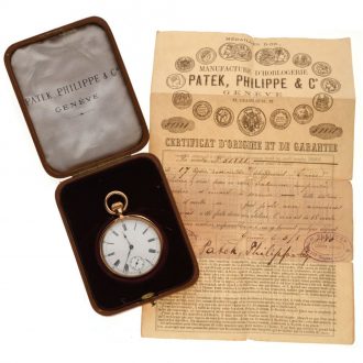 Swiss 18K gold open faced cylinder pocket watch Circa 1880 Swiss 18K gold open faced cylinder pocket watch Circa 1880