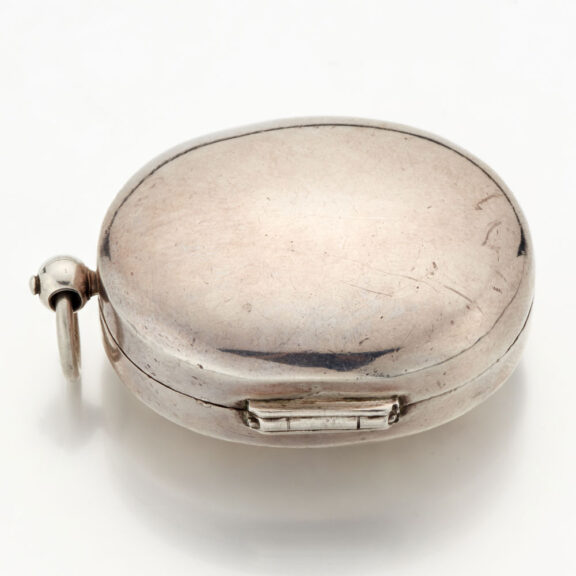 Rare early silver Dutch puritan verge with date Circa 1630 Rare early silver Dutch puritan verge with date Circa 1630