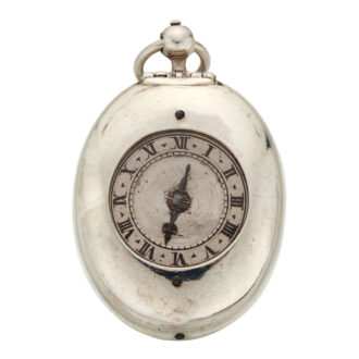 Rare early silver Dutch puritan verge with date Circa 1630