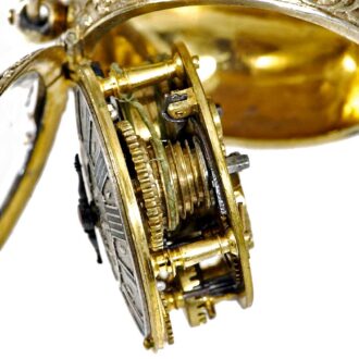 English early single-handed verge pocket watch Circa 1650.
