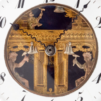 Swiss gold verge with 3 Jacquemarts automaton Circa 1820