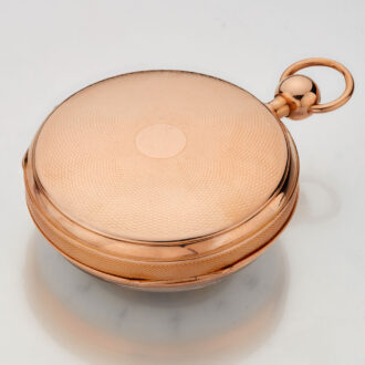 Swiss gold verge with 3 Jacquemarts automaton Circa 1820