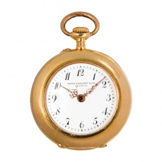 Swiss 18K gold open-faced ladies' pocket watch Circa 1908