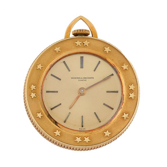 Swiss medallion watch depicting the last Shah of Iran Circa 1970