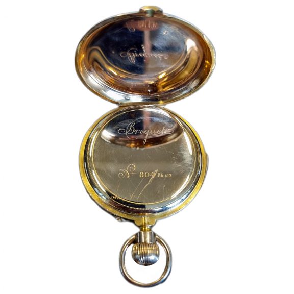 French 18K gold quarter repeating gousset lever watch Circa 1900 French 18K gold quarter repeating gousset lever watch Circa 1900