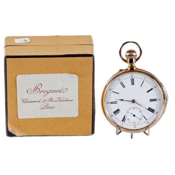 French 18K gold quarter repeating gousset lever watch Circa 1900 French 18K gold quarter repeating gousset lever watch Circa 1900