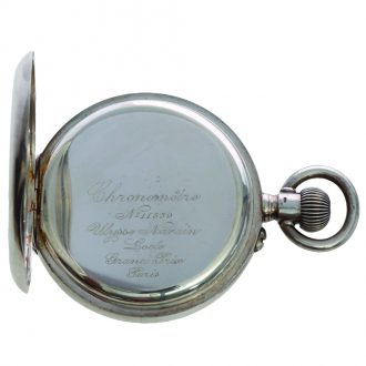 Swiss silver deck watch for the Argentine Navy Circa 1930