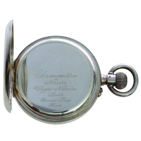Swiss silver deck watch for the Argentine Navy Circa 1930 Swiss silver deck watch for the Argentine Navy Circa 1930