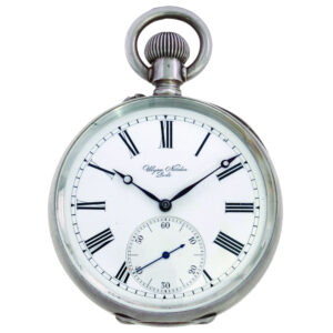 Swiss silver deck watch for the Argentine Navy Circa 1930