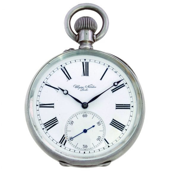 Swiss silver deck watch for the Argentine Navy Circa 1930