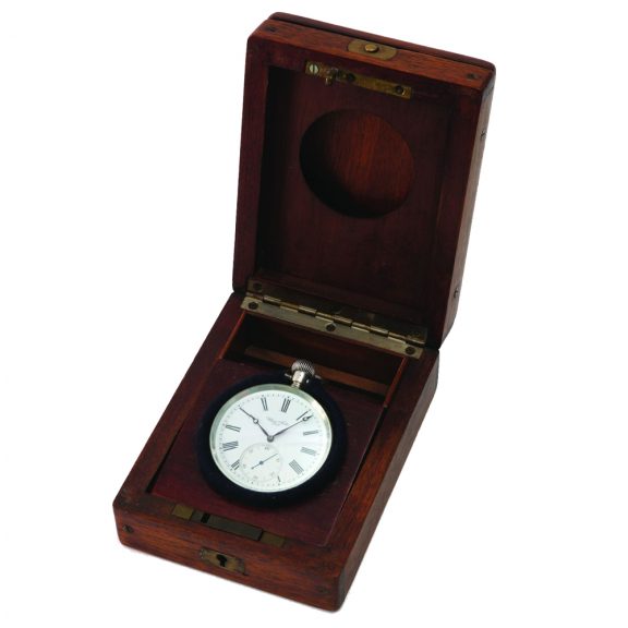 Swiss silver deck watch for the Argentine Navy Circa 1930 Swiss silver deck watch for the Argentine Navy Circa 1930