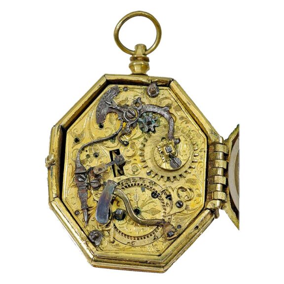 German octagonal, Renaissance watch with hour strike, circa 1590 German octagonal, Renaissance watch with hour strike, circa 1590