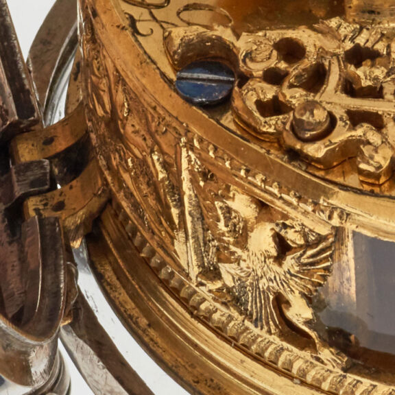 Impressive Dutch date watch with champlevé dial Circa 1710 Impressive Dutch date watch with champlevé dial Circa 1710