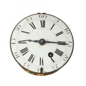 Large French silver and gilt striking oignon type watch Circa 1700