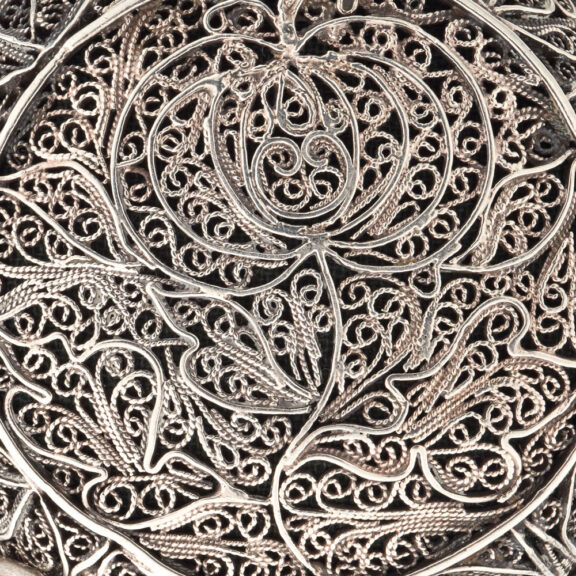 Rare and early English silver filigree clock watch Circa 1650 Rare and early English silver filigree clock watch Circa 1650