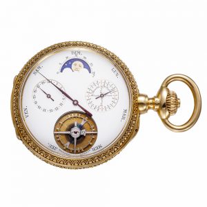 Swiss watch with seven horological complications Circa 1865-1870