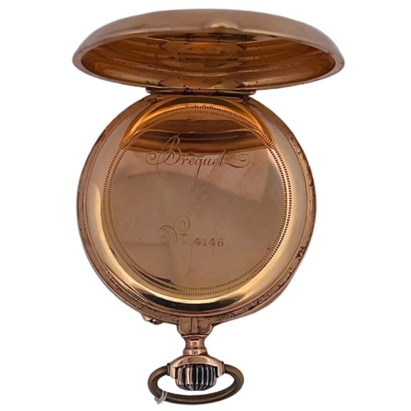 French 18K yellow gold open faced lever pocket watch Circa 1882 French 18K yellow gold open faced lever pocket watch Circa 1882