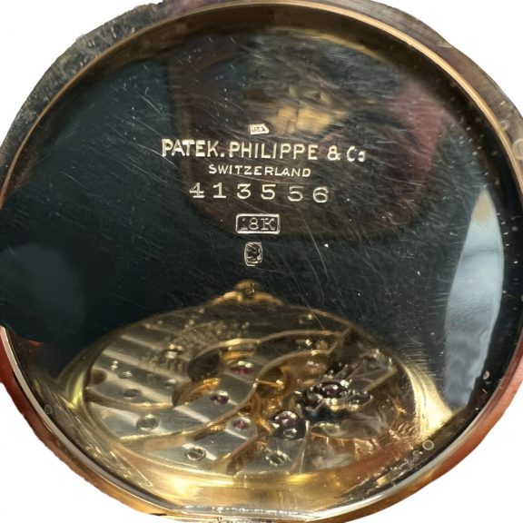 Swiss 18 carat gold open faced keyless lever watch Circa 1925 Swiss 18 carat gold open faced keyless lever watch Circa 1925
