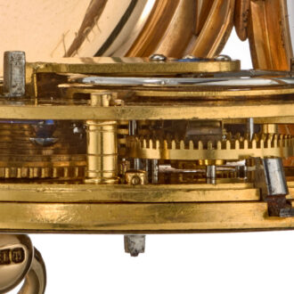 A very heavy English verge watch in a 18k gold case Circa 1820