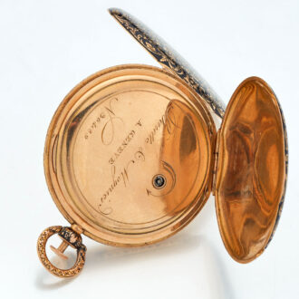 Swiss gold quarter repeating pocket watch Circa 1830