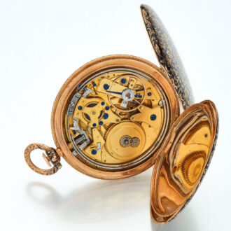 Swiss gold quarter repeating pocket watch Circa 1830