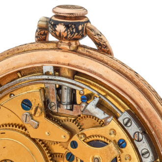 Swiss gold quarter repeating pocket watch Circa 1830
