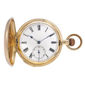 Swiss gold repeating watch with erotic automaton Circa 1870
