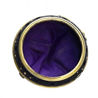 Rare French 18K gold verge watch with chased decoration Circa 1775