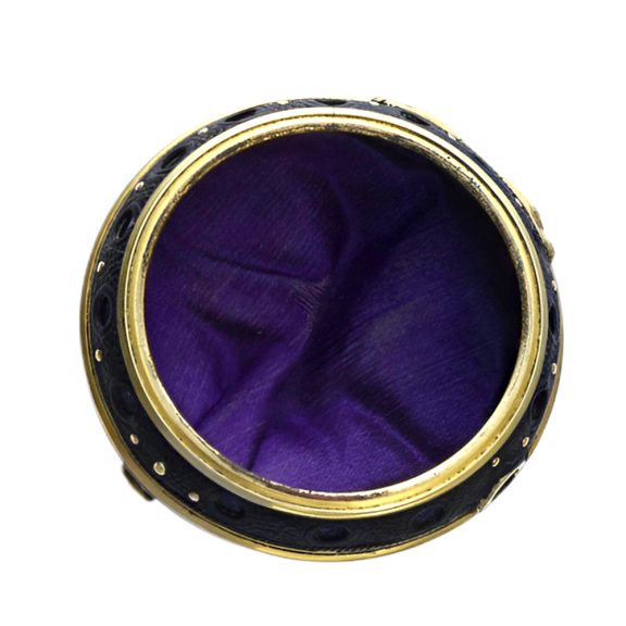 Rare French 18K gold verge watch with chased decoration Circa 1775 Rare French 18K gold verge watch with chased decoration Circa 1775