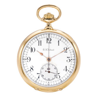 French historically important chronograph watch Circa 1909