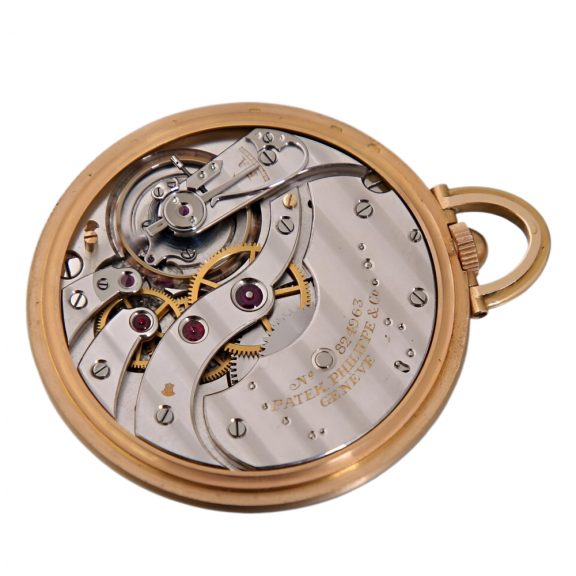 Swiss 18K gold open faced keyless lever dress watch Circa 1930 Swiss 18K gold open faced keyless lever dress watch Circa 1930