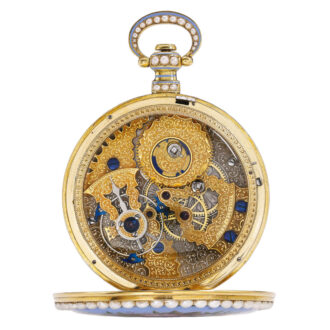 Swiss center seconds duplex for Chinese market Circa 1840