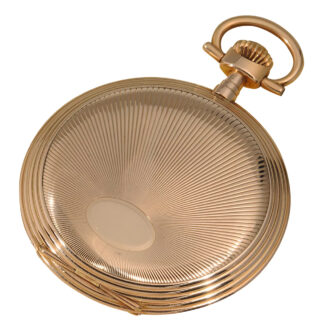 Swiss gold hunting cased pocket watch Circa 1900 Swiss gold hunting cased pocket watch Circa 1900
