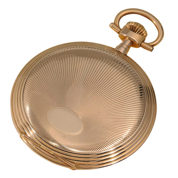 Swiss gold hunting cased pocket watch Circa 1900 Swiss gold hunting cased pocket watch Circa 1900