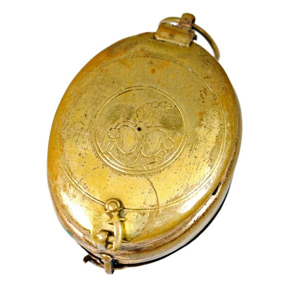 Dutch rare oval per-balance spring pendant watch Circa 1622 Dutch rare oval per-balance spring pendant watch Circa 1622