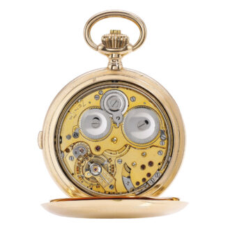Swiss minute repeating grand sonnerie carillon watch Circa 1910