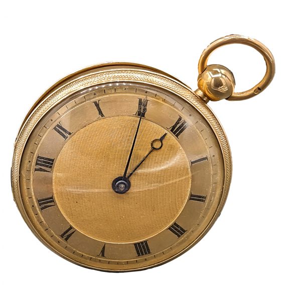 Swiss 18 carat rose gold musical repeating pocket watch Circa 1820