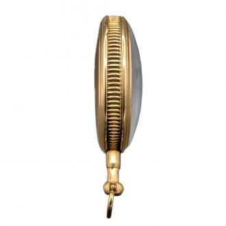 French 18K gold pocket watch with on demand striking Circa 1830