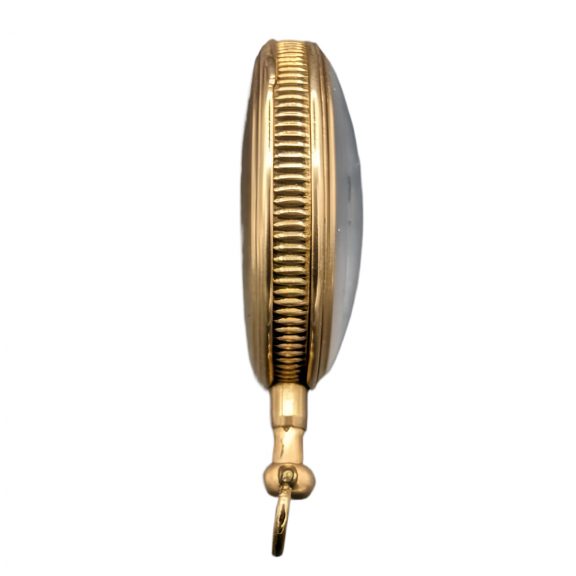 French 18K gold pocket watch with on demand striking Circa 1830 French 18K gold pocket watch with on demand striking Circa 1830
