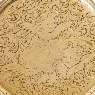 Rare Swiss gold watch with a miniature portrait Circa 1845