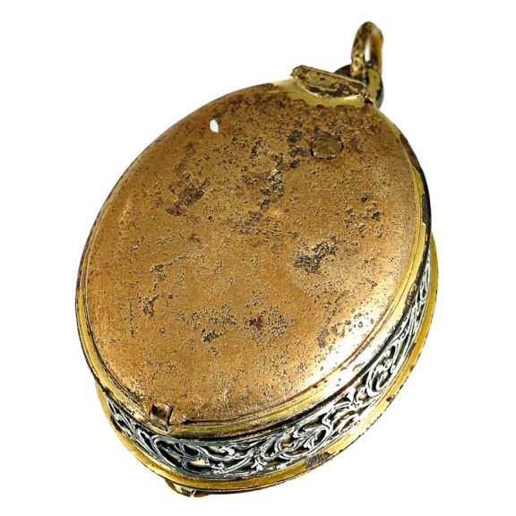 French early and rare oval pendant watch Circa 1620 French early and rare oval pendant watch Circa 1620