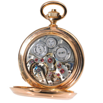 Swiss gold sonnerie/petite repeating watch Circa 1900
