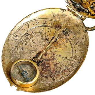 French early and rare oval pendant watch Circa 1620