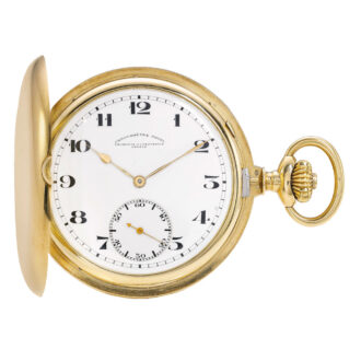 Swiss gold hunting cased watch Chronometre Royal Circa 1900